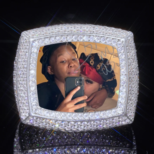 3D CUSTOM PICTURE ICED RING