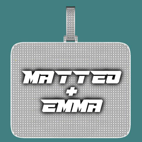 CUSTOM LETTER NECKLACE 3D BIG SQUARE