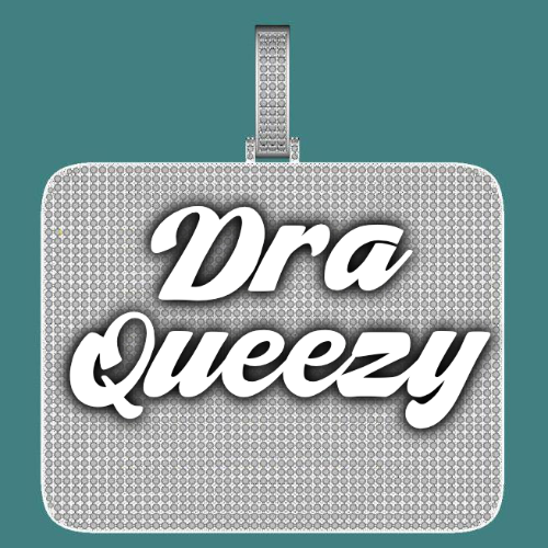 CUSTOM LETTER NECKLACE 3D BIG SQUARE