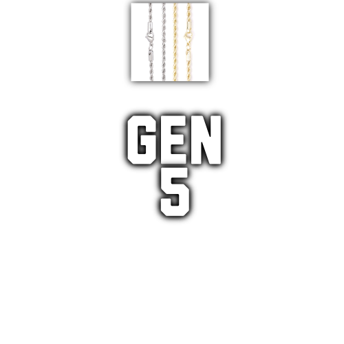 Custom Letters Baguette Two Layer Necklace