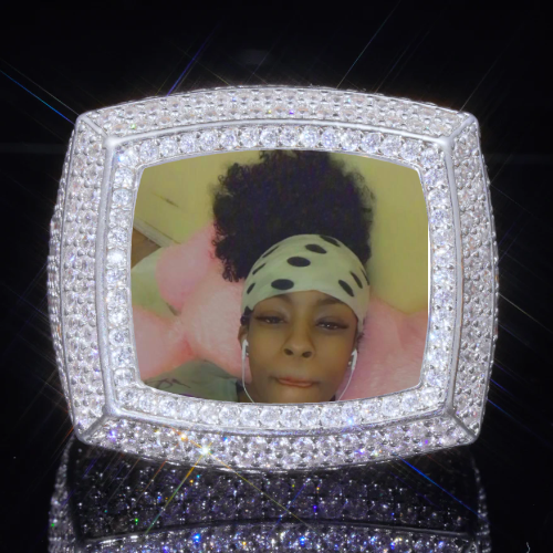 3D CUSTOM PICTURE ICED RING