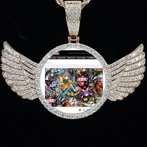 CUSTOM PICTURE PENDANT STYLE-4