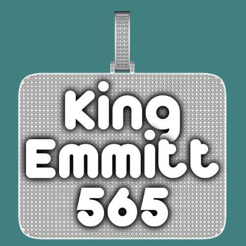 CUSTOM LETTER NECKLACE 3D BIG SQUARE