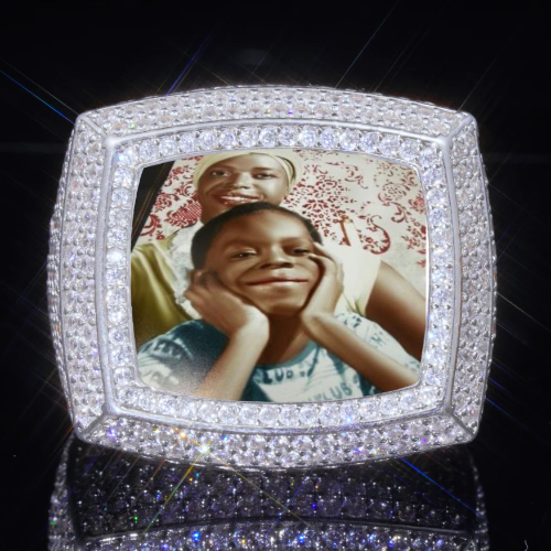 3D CUSTOM PICTURE ICED RING