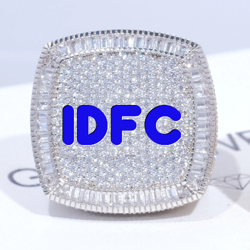 CUSTOM LETTER 3D ICED RING