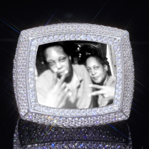 3D CUSTOM PICTURE ICED RING