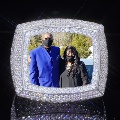 3D CUSTOM PICTURE ICED RING