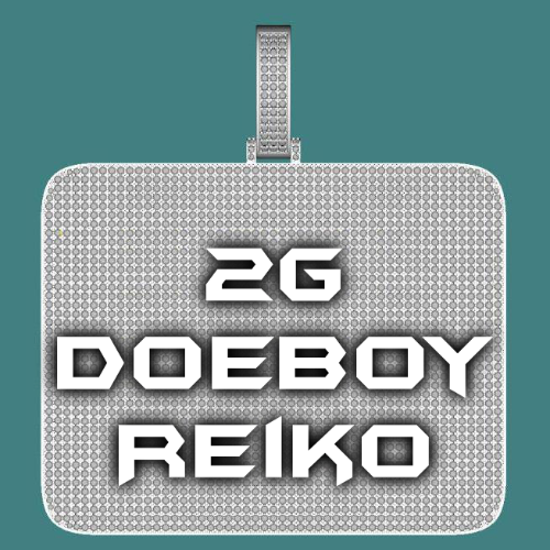 CUSTOM LETTER NECKLACE 3D BIG SQUARE