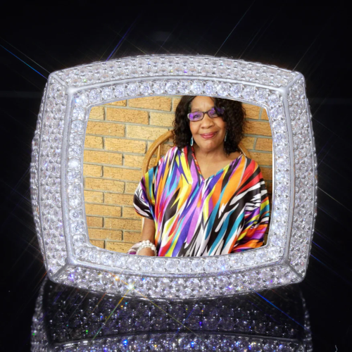 3D CUSTOM PICTURE ICED RING