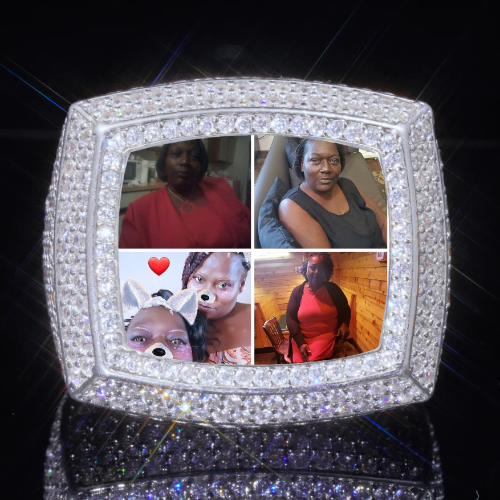 3D CUSTOM PICTURE ICED RING