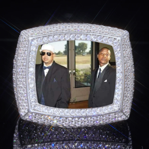 3D CUSTOM PICTURE ICED RING