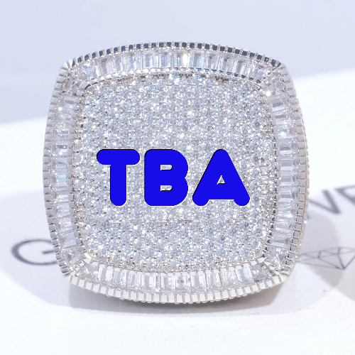 CUSTOM LETTER 3D ICED RING