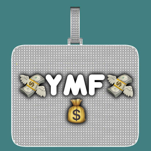 CUSTOM LETTER NECKLACE 3D BIG SQUARE