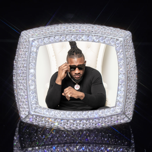 3D CUSTOM PICTURE ICED RING