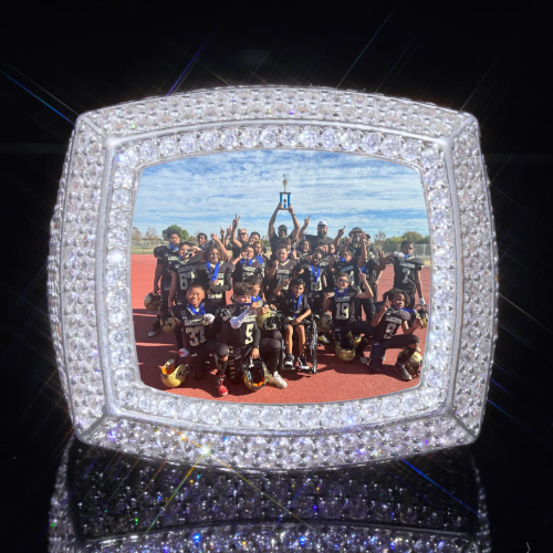 3D CUSTOM PICTURE ICED RING