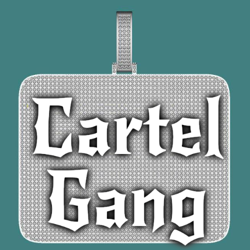 CUSTOM LETTER NECKLACE 3D BIG SQUARE