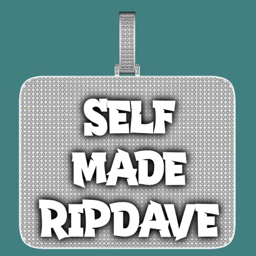 CUSTOM LETTER NECKLACE 3D BIG SQUARE