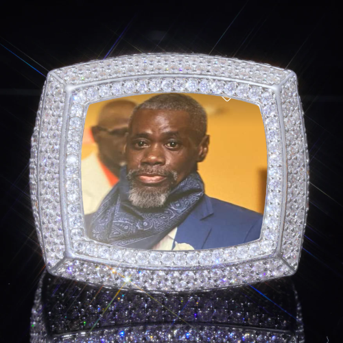 3D CUSTOM PICTURE ICED RING