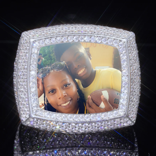 3D CUSTOM PICTURE ICED RING