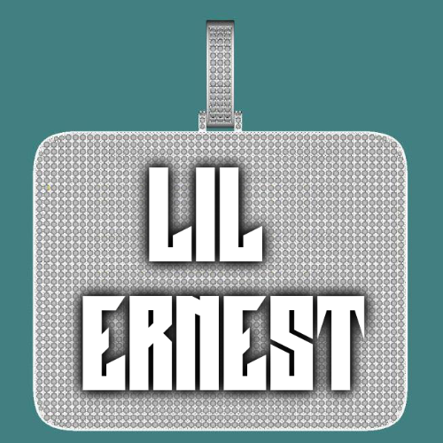 CUSTOM LETTER NECKLACE 3D BIG SQUARE