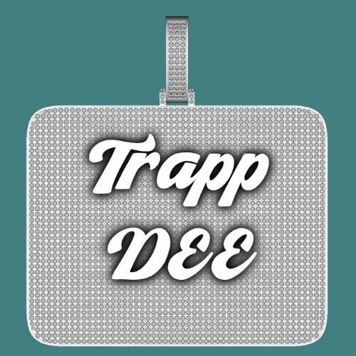 CUSTOM LETTER NECKLACE 3D BIG SQUARE