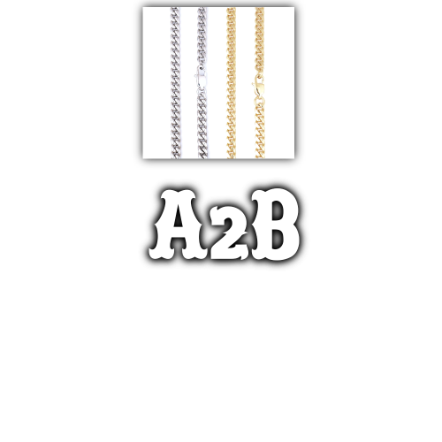 Custom Letters Freibeuter Font Necklace
