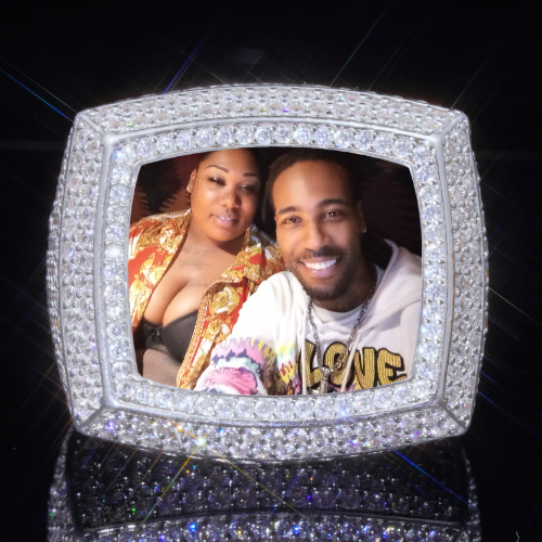 3D CUSTOM PICTURE ICED RING