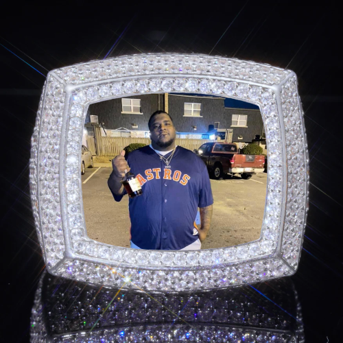 3D CUSTOM PICTURE ICED RING