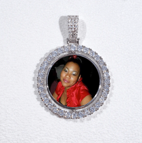 3D Spinning 2-Faced Custom Picture Pendant