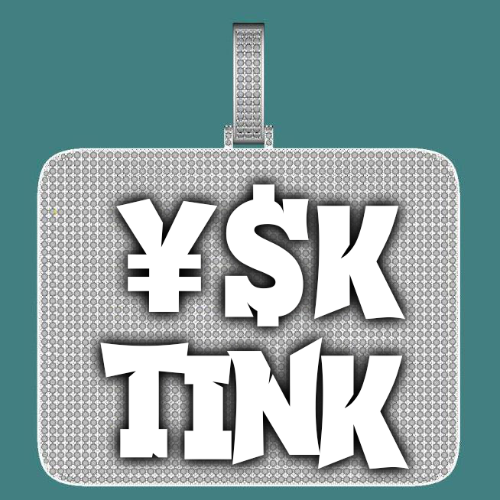 CUSTOM LETTER NECKLACE 3D BIG SQUARE
