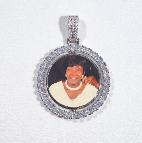 3D Spinning 2-Faced Custom Picture Pendant