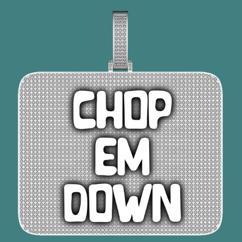 CUSTOM LETTER NECKLACE 3D BIG SQUARE