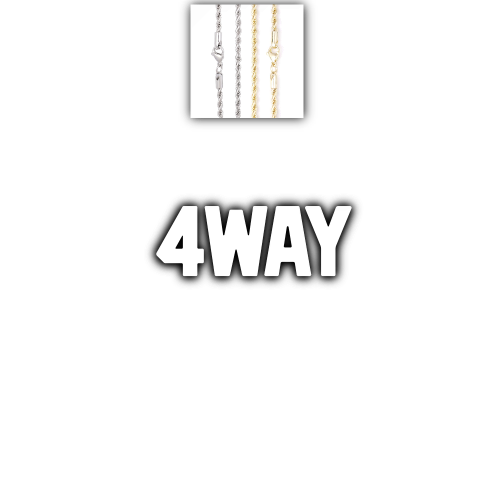 Custom Letters Baguette Two Layer Necklace
