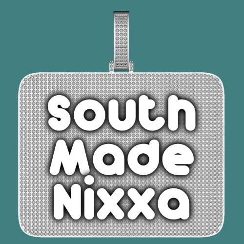 CUSTOM LETTER NECKLACE 3D BIG SQUARE