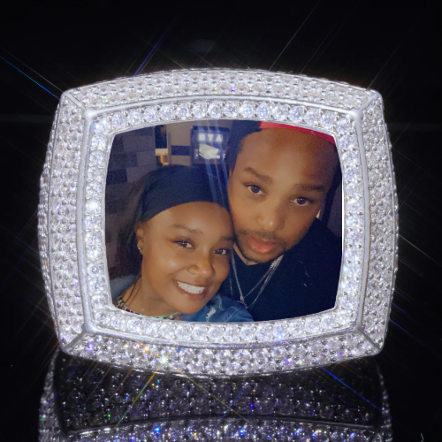 3D CUSTOM PICTURE ICED RING