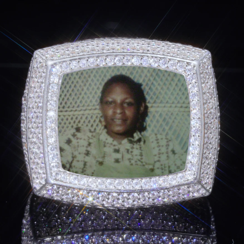 3D CUSTOM PICTURE ICED RING
