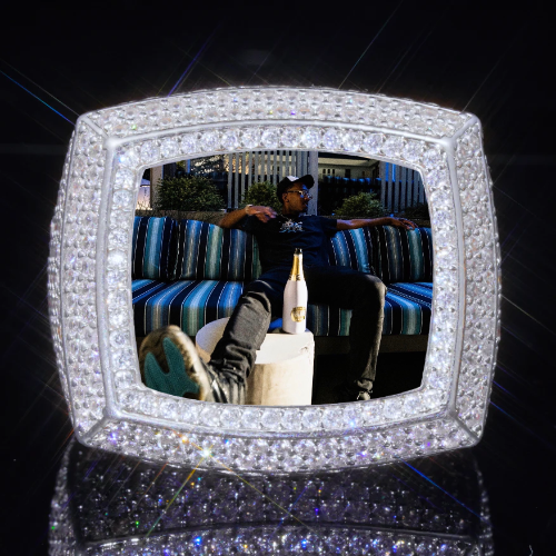 3D CUSTOM PICTURE ICED RING