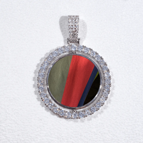 3D Spinning 2-Faced Custom Picture Pendant