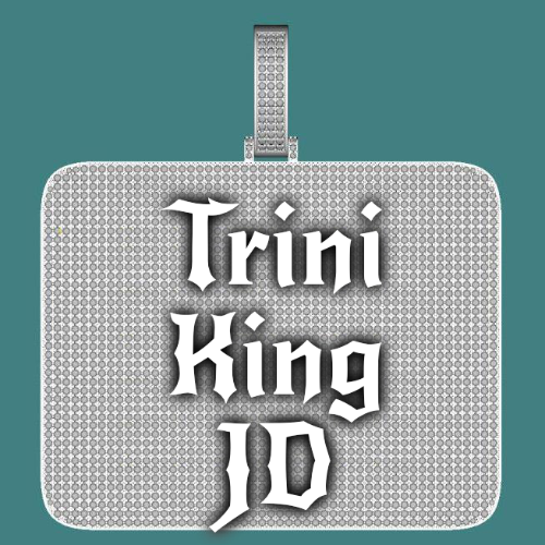 CUSTOM LETTER NECKLACE 3D BIG SQUARE