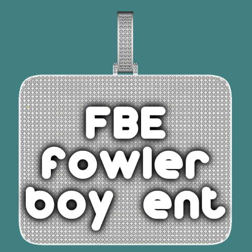 CUSTOM LETTER NECKLACE 3D BIG SQUARE