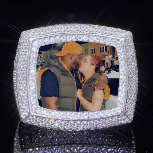 3D CUSTOM PICTURE ICED RING