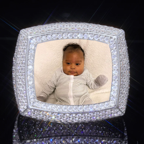 3D CUSTOM PICTURE ICED RING