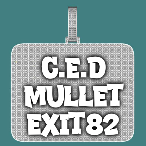 CUSTOM LETTER NECKLACE 3D BIG SQUARE