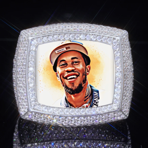 3D CUSTOM PICTURE ICED RING