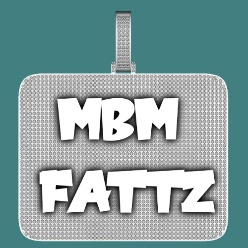 CUSTOM LETTER NECKLACE 3D BIG SQUARE