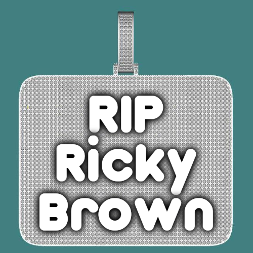 CUSTOM LETTER NECKLACE 3D BIG SQUARE