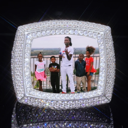 3D CUSTOM PICTURE ICED RING
