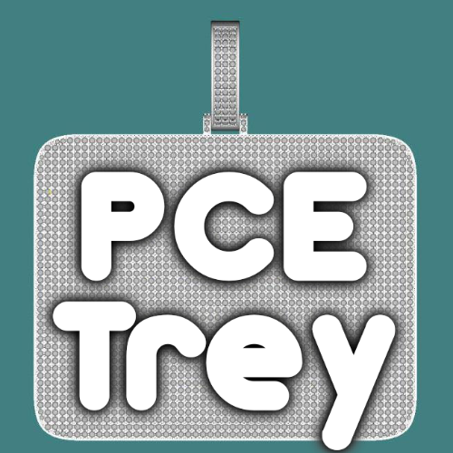 CUSTOM LETTER NECKLACE 3D BIG SQUARE