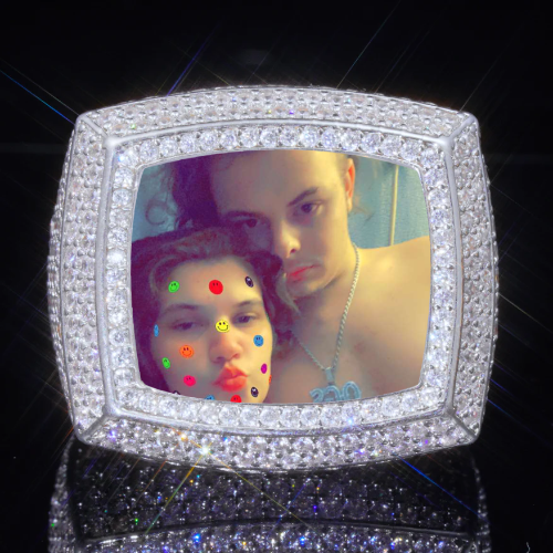3D CUSTOM PICTURE ICED RING