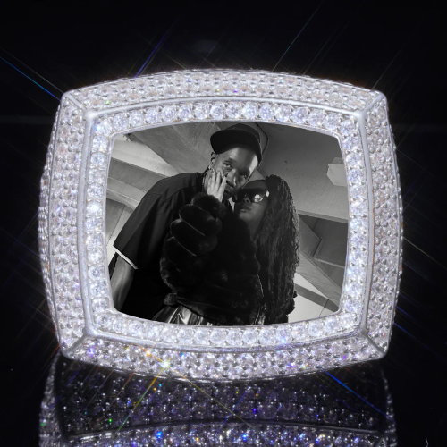 3D CUSTOM PICTURE ICED RING